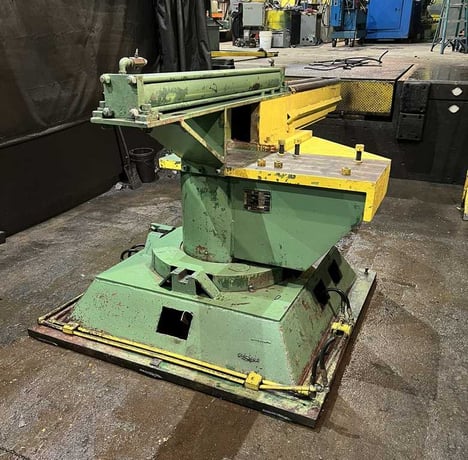 40000 lb. Paxson, 2 arm turnstile, powered rotation, hydraulic pushoff - Image 5