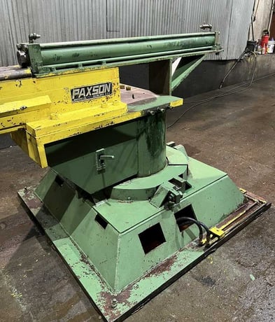 40000 lb. Paxson, 2 arm turnstile, powered rotation, hydraulic pushoff - Image 7