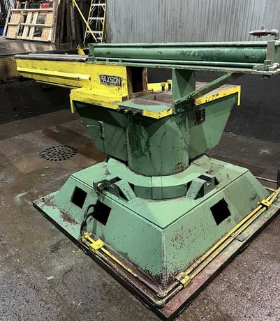 40000 lb. Paxson, 2 arm turnstile, powered rotation, hydraulic pushoff - Image 8