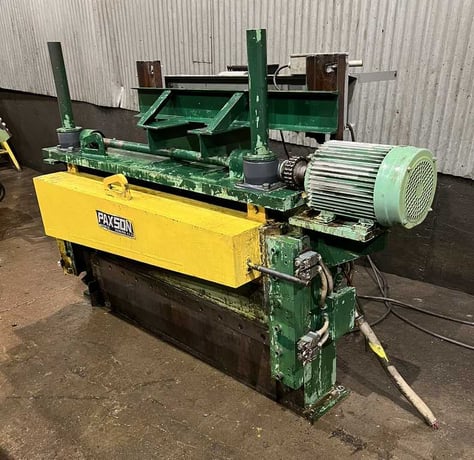 .25" x 60" Paxson, crop shear, 64" blade face, 20 ton jack screws - Image 3