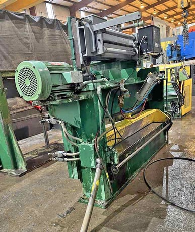 .25" x 60" Paxson, crop shear, 64" blade face, 20 ton jack screws - Image 4