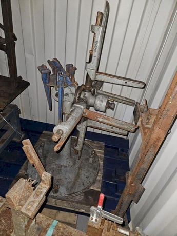 600 lb. Littell, uncoiler, 10" mandrel, 15"-20" ID, 36" outside dimensions, non-motorized, manual expansion - Image 2