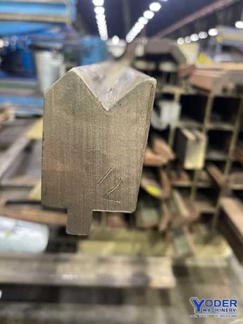 147" L, Male & female offset press brake dies, 1-1/8" opening, 1/2" tang - Image 6