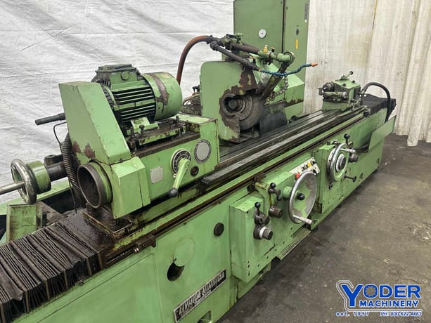 14" x 63" Livnica Kikinda #C12-1600, cylindrical grinder, 19.6" x7.9" grinding wheel, coolant w/filter, 4" - Image 2