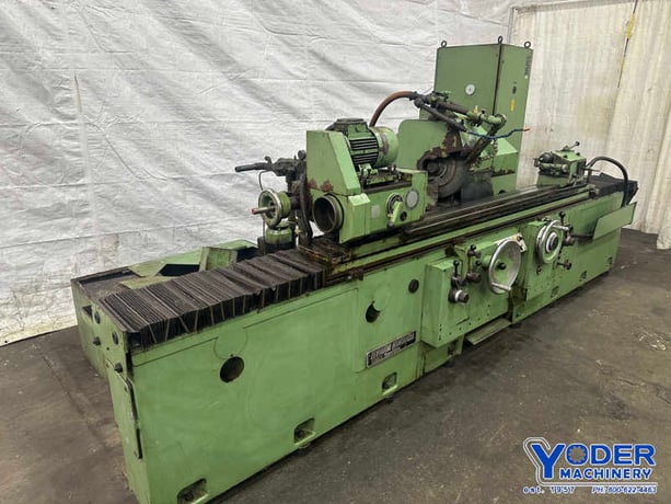 14" x 63" Livnica Kikinda #C12-1600, cylindrical grinder, 19.6" x7.9" grinding wheel, coolant w/filter, 4" - Image 3