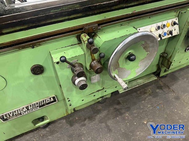 14" x 63" Livnica Kikinda #C12-1600, cylindrical grinder, 19.6" x7.9" grinding wheel, coolant w/filter, 4" - Image 8