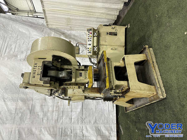32 Ton, Minster #1B1-32, press, 1-1/4" stroke, 9.5" Shut Height, 2.25" ram adjustment, 0-900 SPM, 5 HP - Image 1