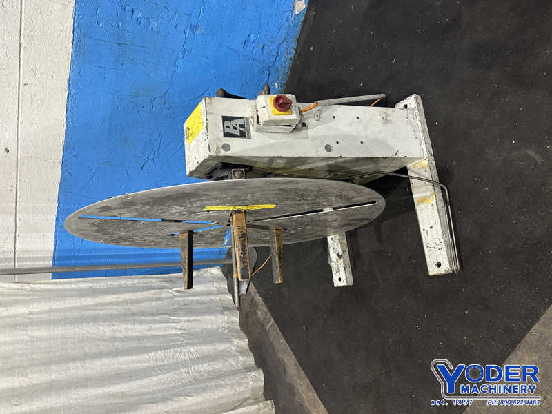 400 lb. PA Industries, motorized coil reel, 8" width, 6"-18" ID, 48" outside dimensions, dancer arm, 1/3 HP - Image 6