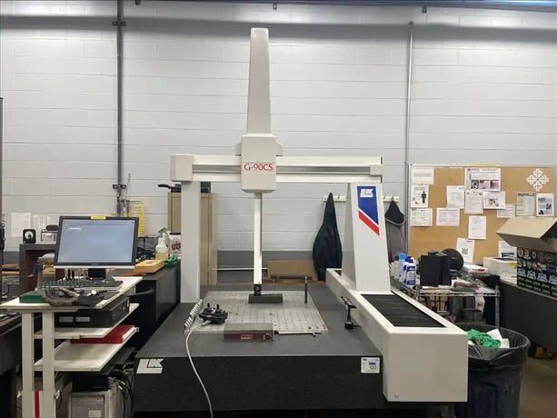 LK #G90CS, coordinate measuring machine, Hexagon controllers, LK DMIS software, Renishaw PH10M, 2001, S45417 - Image 1