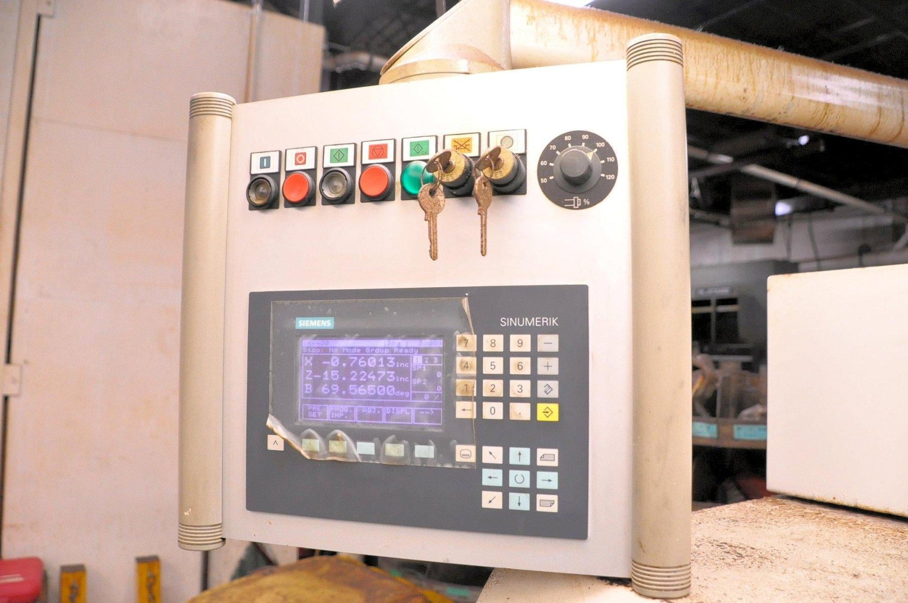 Overbeck #GMBH type IR-400, CNC internal radius grinder, 50-1000 RPM, Siemens Sinumerik OP030, 2003 - Image 2