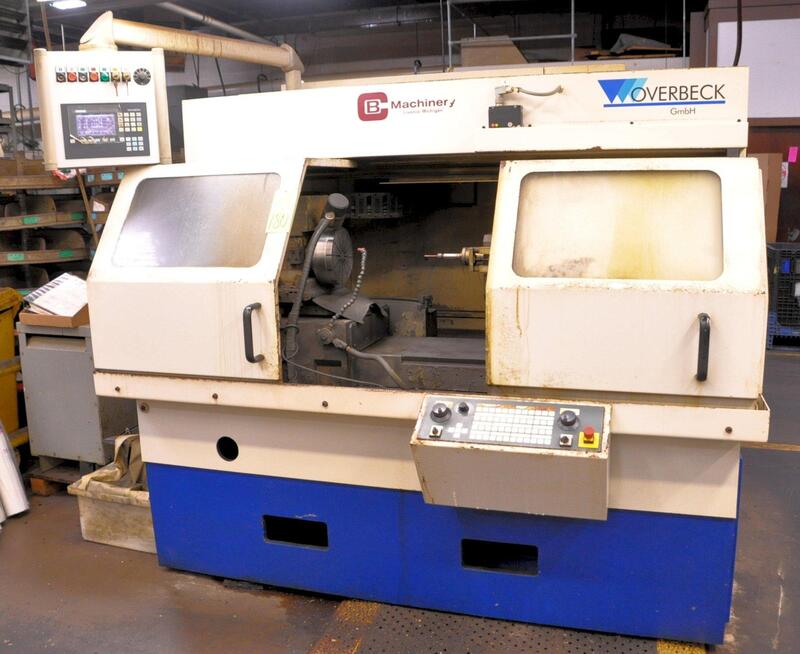 Overbeck #GMBH type IR-400, CNC internal radius grinder, 50-1000 RPM, Siemens Sinumerik OP030, 2003 - Image 8
