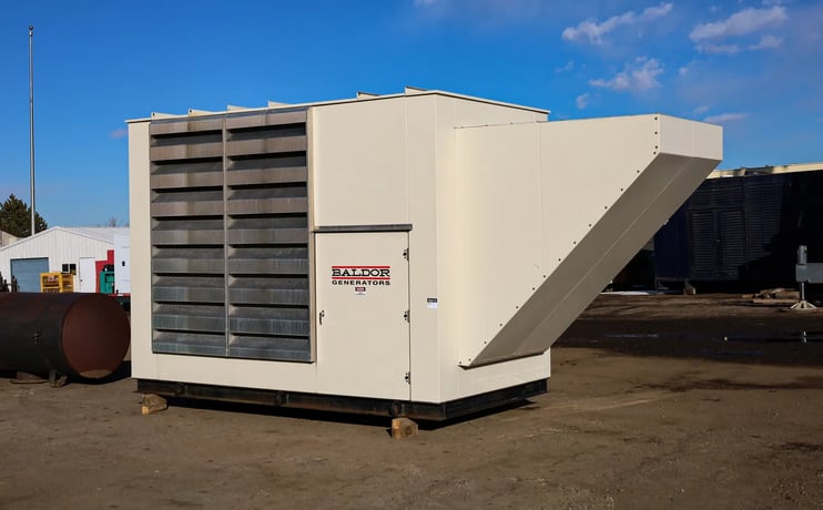 200 KW Baldor #IGLC350-2N, generator, enclosed, 432 hours, 2006, #090819 - Image 2