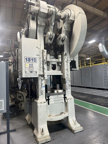 115/110 Ton, Bliss #3-3/4-B, double action toggle press, air clutch, lube system, 15 HP, 1981 - Image 1
