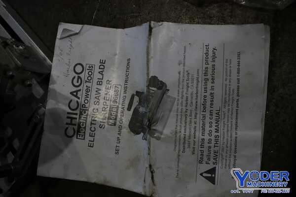 Chicago, saw blade sharpener - Image 8
