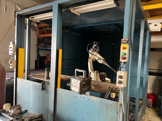 OTC, Almega Arc Cell E-120 AX2, Robotic Weld Cell, 2012 - Image 3