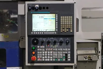 Muratec #MW-120, twin spindle single gantry CNC turning center w/stacker, Fanuc pendant Control, 2013 - Image 9