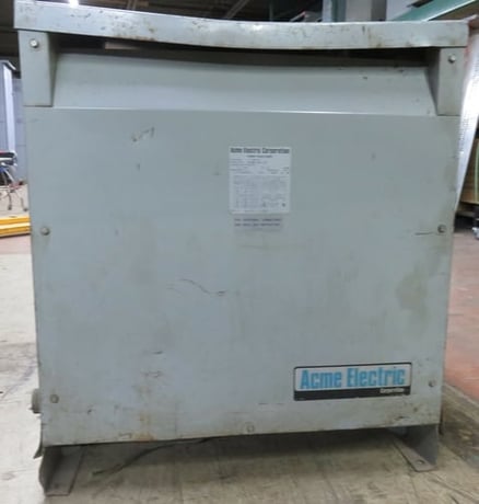 37.5 KVA 240x480 Primary, 120/240 Secondary, Acme T-1-53019-3, transformer, with taps, 1 yr warranty - Image 1
