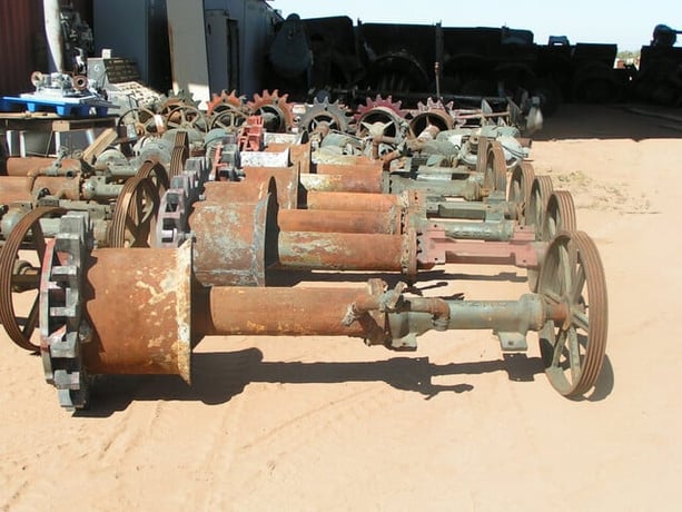 Denver Flotation Mechanisms, approx 8' long (2), approx 6' long (23), 20 HP, 1160 RPM - Image 1