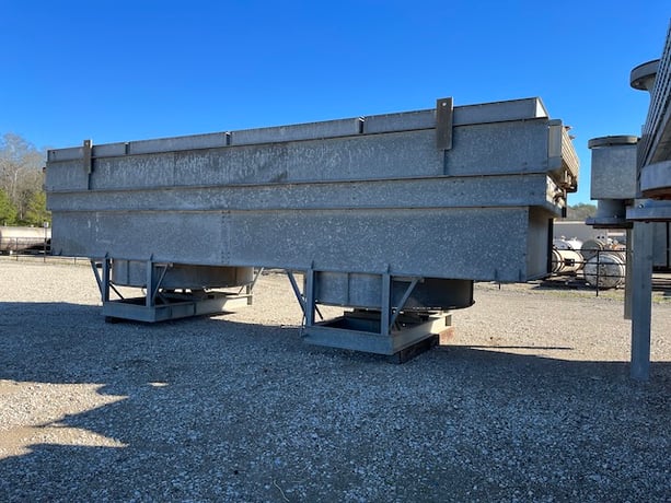 49210 sq.ft., 153 psi, Marley, air fin cooler, 750°F, 2 fans. 34' 0" O.A.L, 9' 8" O.A.width - Image 6