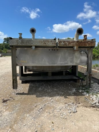 32591 sq.ft., 150 psi, Smithco, fin fan air cooler, 15 HP, 2 fans, 1982 - Image 6