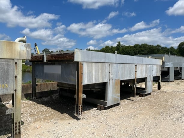 32591 sq.ft., 150 psi, Smithco, fin fan air cooler, 15 HP, 2 fans, 1982 - Image 8