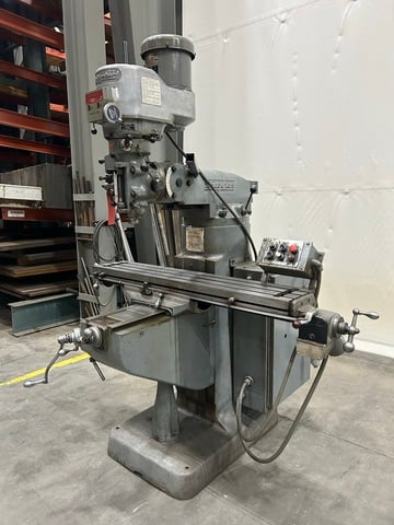 Bridgeport #Series-I, vertical knee mill, 9" x48" table, 2 HP, power feed on X, #16541 - Image 3