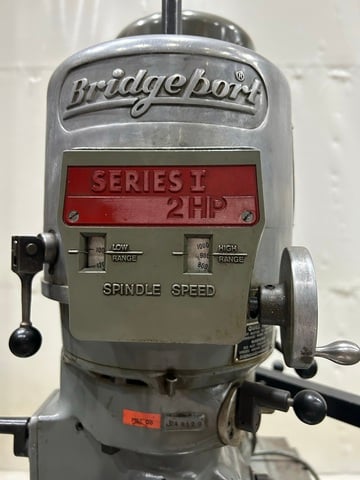 Bridgeport #Series-I, vertical knee mill, 9" x48" table, 2 HP, power feed on X, #16541 - Image 9