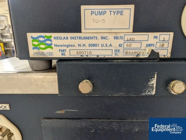 Neslab #HX-300DD Coolflow Refigerated Recirculator, with Stainless Steel canisters, 408 volts - Image 2