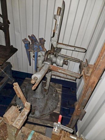 600 lb. Littell, non-motorized uncoiler, 10" mandrel, 36" outside dimensions, 15"-20" ID, manual adj. - Image 2