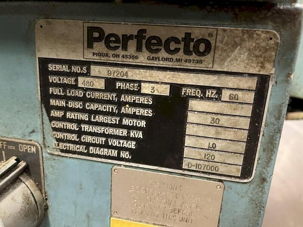 24" x .25" Perfecto, servo feeder, pilot release - Image 6
