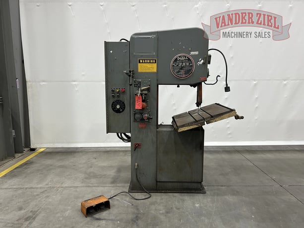 20" DoAll #2012-2H, vertical band saw, 154" blade, #16645 - Image 1