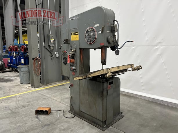 20" DoAll #2012-2H, vertical band saw, 154" blade, #16645 - Image 2