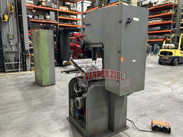 20" DoAll #2012-2H, vertical band saw, 154" blade, #16645 - Image 6