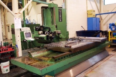 1-1/2" x 72" Tarus, rotary table, box ways, MBX-92 Control, retro mid 1990' s - Image 1