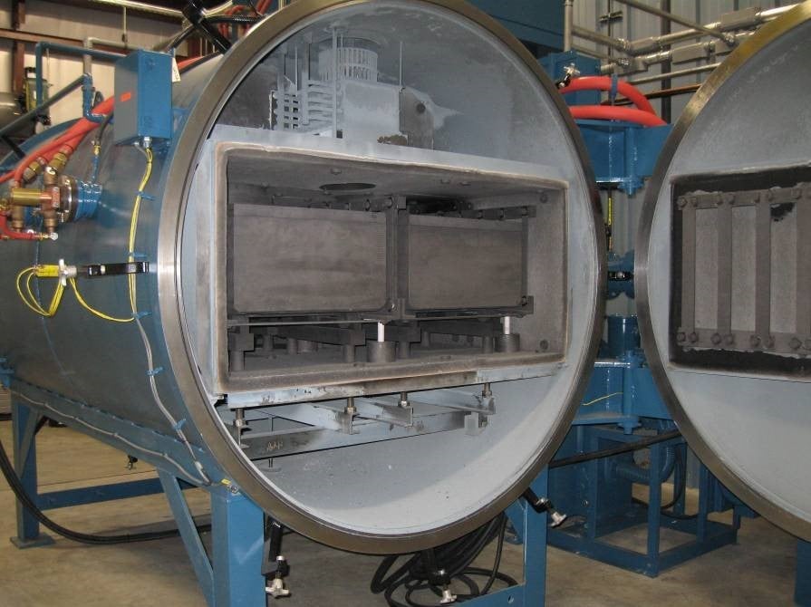 26" width x 55" D x 21" H, AVS Tungsten Recycling Furnace, 2 heaters - Image 2