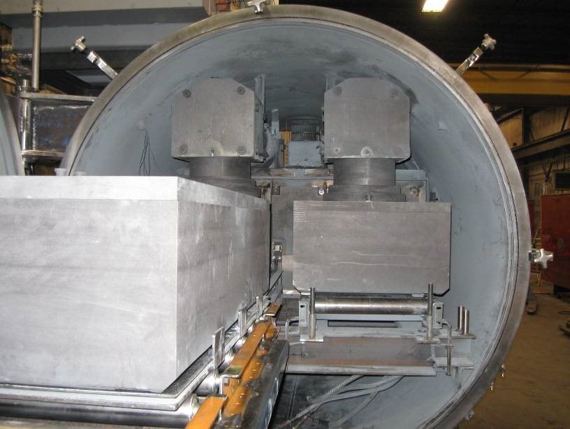 26" width x 55" D x 21" H, AVS Tungsten Recycling Furnace, 2 heaters - Image 3