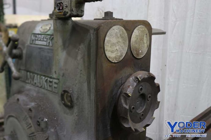Kearney & Trecker #K, horizontal mill - Image 7