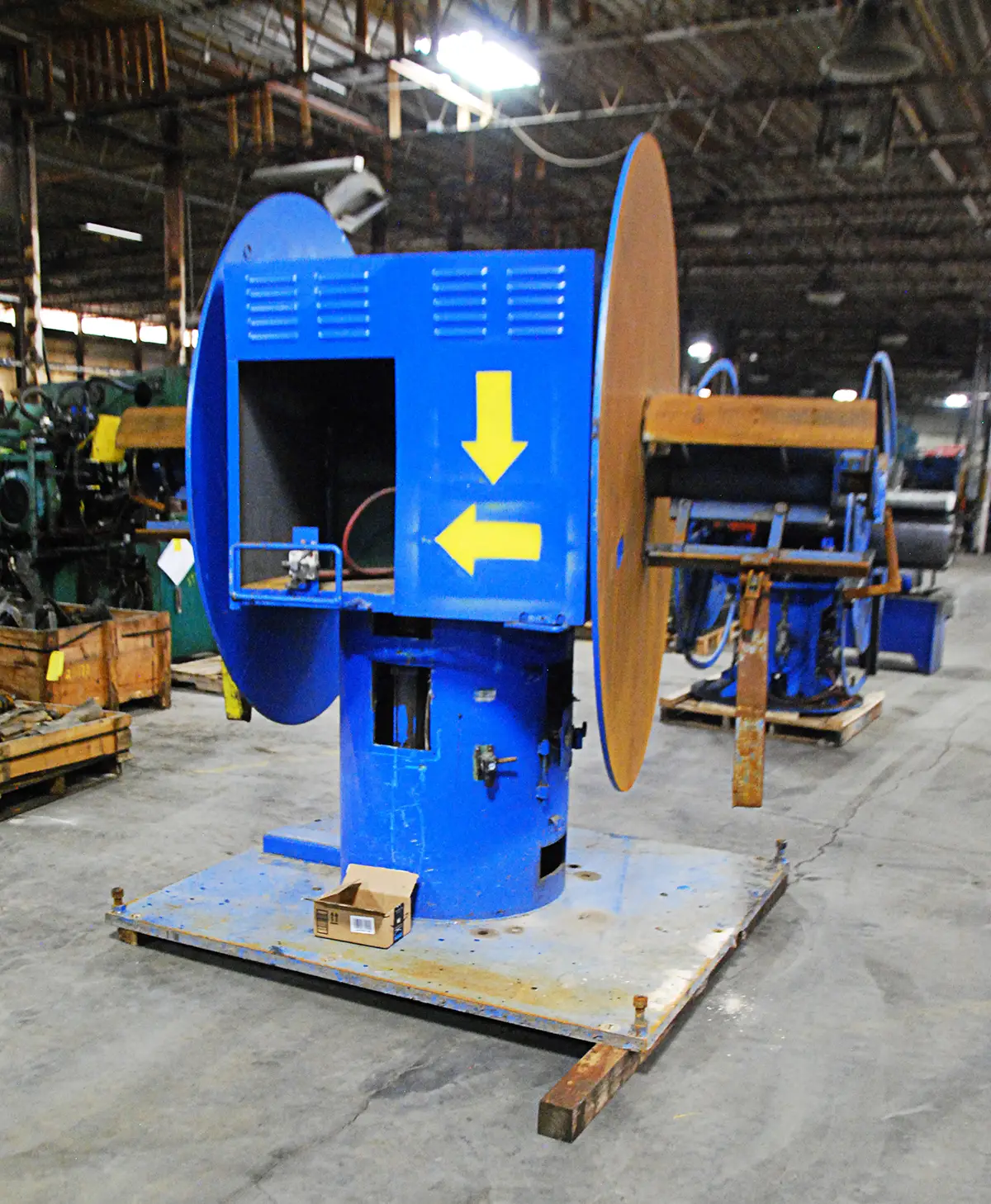 10000 lb. Coe Press Equipment #CPR-DE-PO-8018, double uncoiler, 18" width, 72" outside dimensions, 15"-20" - Image 5