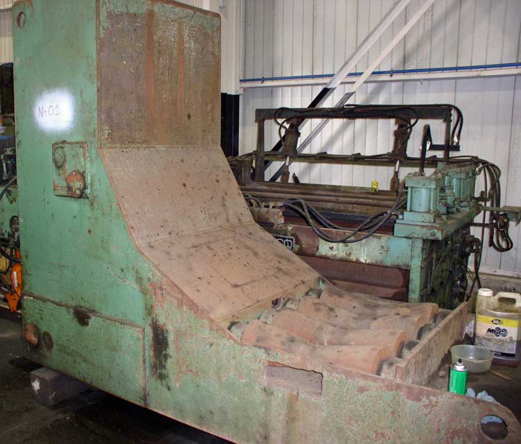 80000 lb. Pro-Eco, Above Floor Coil Car, 84" O.D., 24"-72" (nominal) width, ' V' Rollers, 44" width x 30" - Image 1