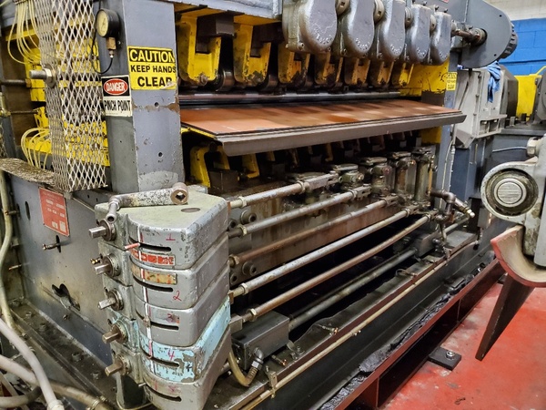 60" x .13" Strilich /Voss, Cut to Length Line, 20000 lb., L-R - Image 6