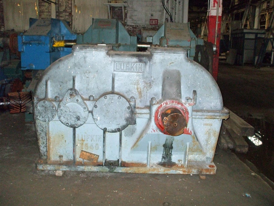 280 HP, 720 RPM, Lufkin #T540H, Triple Reduction Gear Reducer, 419 catalog HP, 33.70 :1 ratio - Image 1