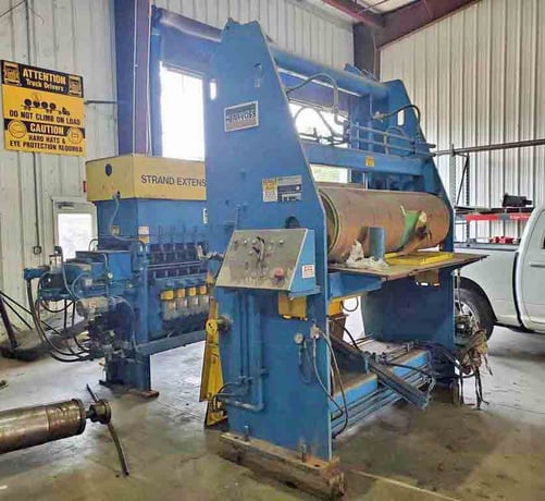 62" x .076" Herr Voss #72/1.156-23/5 HI/RH, Strand Extensioner, 23 Rolls (11 over 12), 1500 FPM, 40000 PSI - Image 5