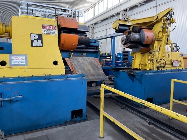 84" x .09" Verson, PressLine, 400 ton, 108" x 186" Bed, 12" Stroke, 58" shut height, 10" adjustment, 75000 - Image 3