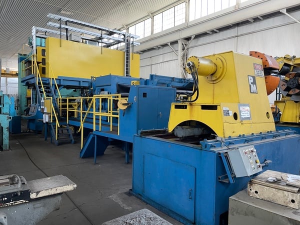 84" x .09" Verson, PressLine, 400 ton, 108" x 186" Bed, 12" Stroke, 58" shut height, 10" adjustment, 75000 - Image 5