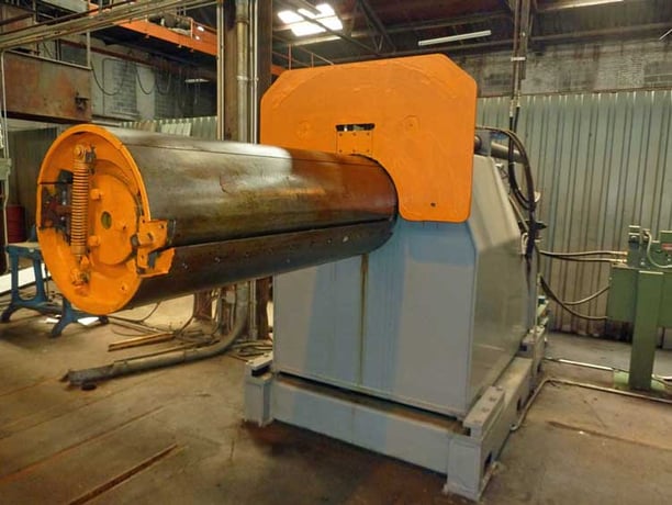 20000 lb. Yoder, Recoiler, 48" width - Image 1