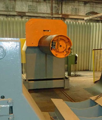 20000 lb. Yoder, Recoiler, 48" width - Image 2