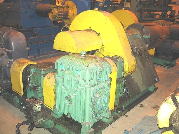 20000 lb. ADS, Recoiler, 54" width, 16" diameter x 59.5" face Drum, 24" diameter X 32.875" wide bolt on pads - Image 3