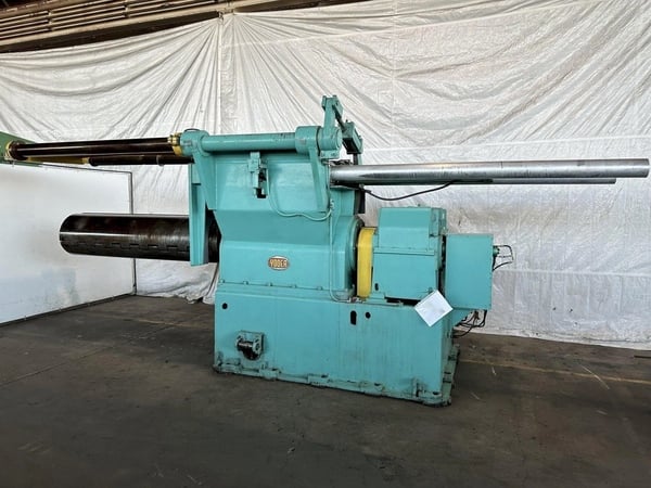 80000 lb. Production Machinery #8480, Recoiler, 84" width, 20" - 24" ID, L-R - Image 2