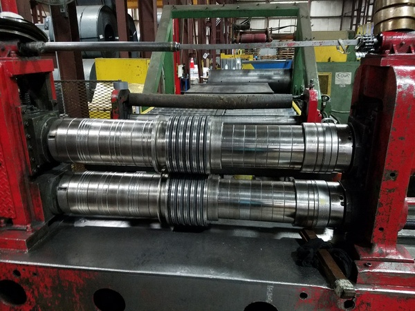 50" x 6" Paxson, Slitting Line Components, 22000 lb., 54" Drum x 20" diameter Recoiler, R-L, 55 HP - Image 2