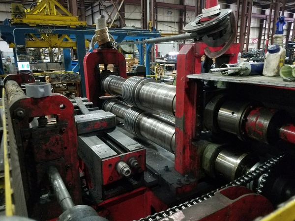 50" x 6" Paxson, Slitting Line Components, 22000 lb., 54" Drum x 20" diameter Recoiler, R-L, 55 HP - Image 7